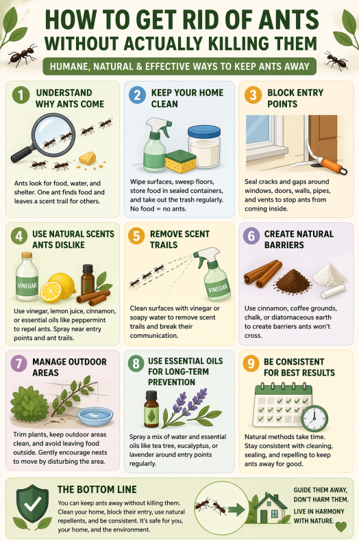 How to Get Rid of Ants Without Killing Them